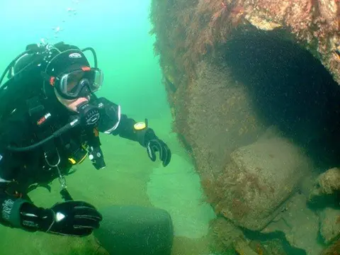 Wreck of the Butetown.