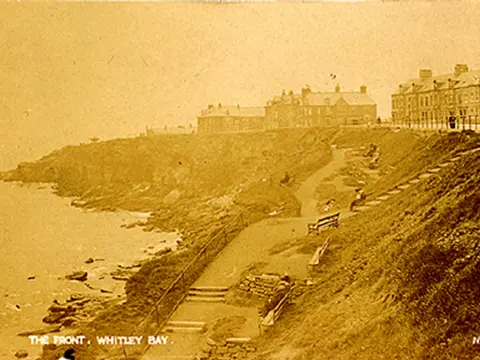 Early view of the Southern Lower Promenade.