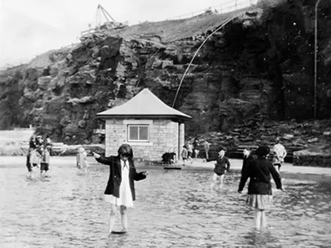 Prom and paddling pool.